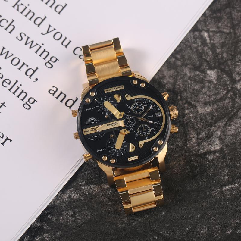 Stainless Steel Chronograph Quartz Watch