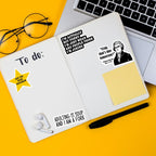Set of 130 Funny Quote Stickers