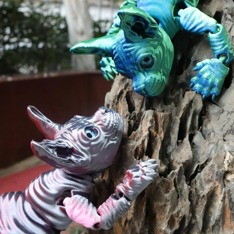️Mystic Meow – 3D Guardian Cat