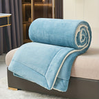 LuxeFlannel – Double-sided Sherpa Blanket for Ultimate Comfort