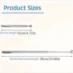 3-in-1 Telescopic Magnetic Grabbing Tool – Stainless Steel, Non-Electric