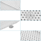 HydroComfort Non-Slip Bathtub Mat with Pillow