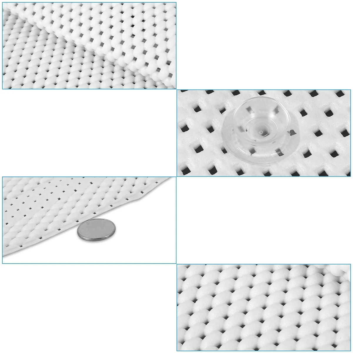 HydroComfort Non-Slip Bathtub Mat with Pillow