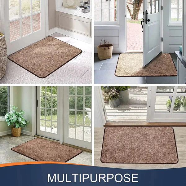 Magic absorbing dust control mat