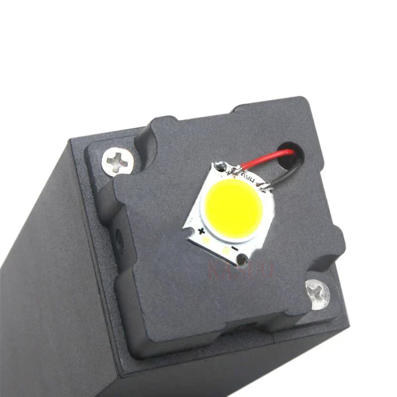 Modern garden lamp made of aluminum - Weatherproof LED outdoor lighting