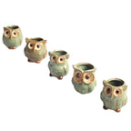 Modern Decorative Flower Pot with Owl Design
