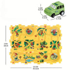 Puzzle Track Block Race
