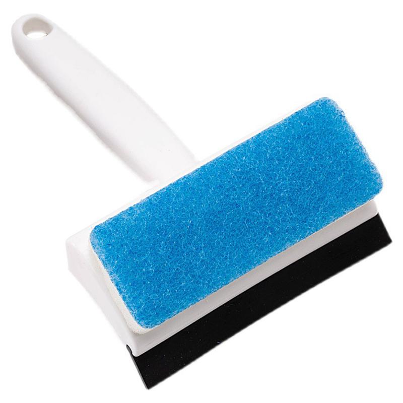 Double-sided window cleaning brush