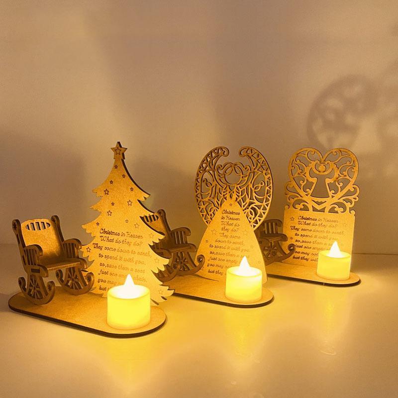 Christmas decoration made of wood