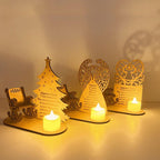 Christmas decoration made of wood