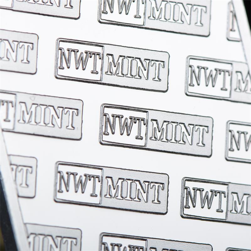Fine silver-plated bar coin collection