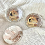UV Color Print Dogecoin Commemorative Coin