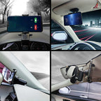 360-Degree Rotating Car Dashboard Phone Holder