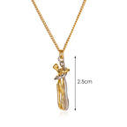 The perfect gift for the beloved-Hug necklace