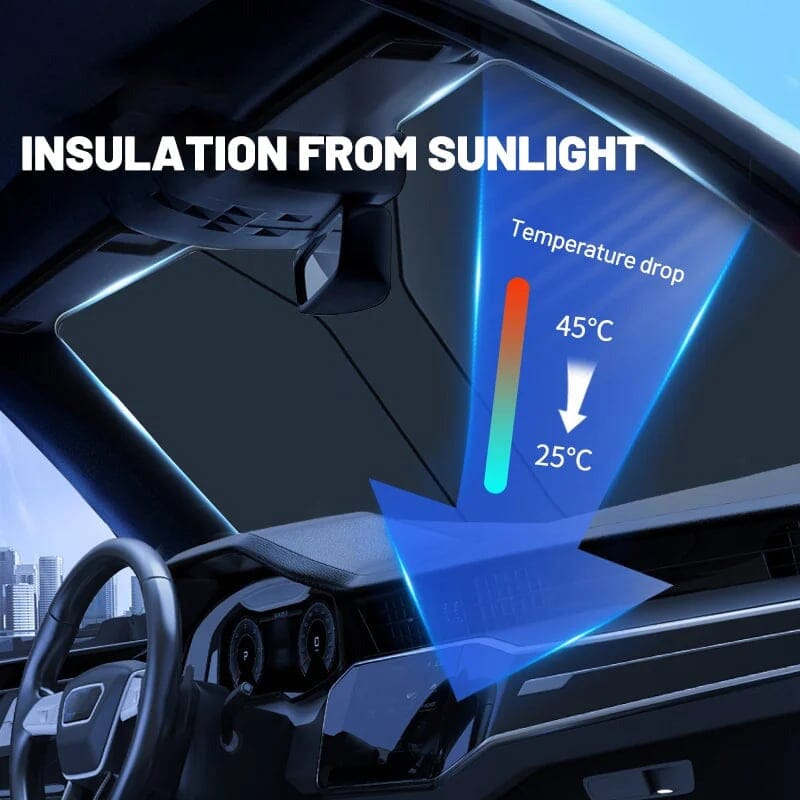 Windshield Sun Shade Folding Sun Visor