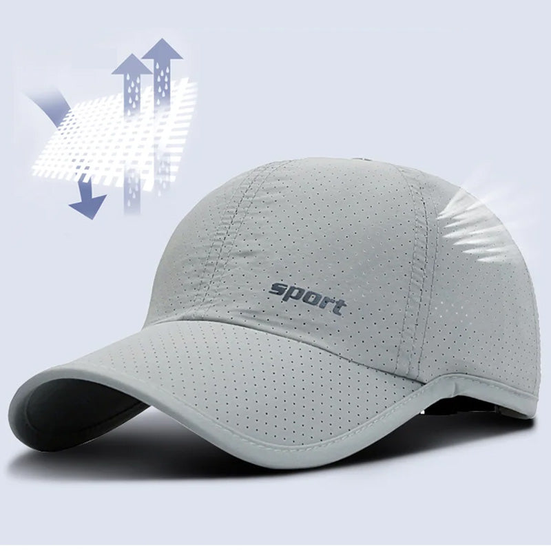 Breathable Sun Protection Cap with Brim