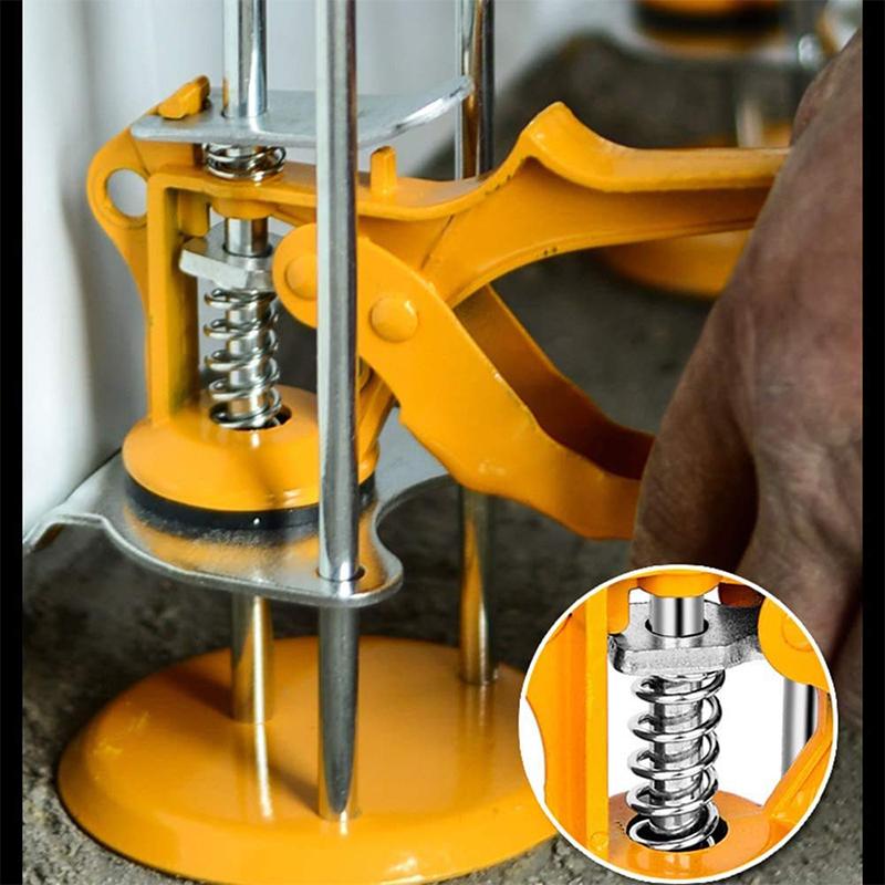 Wall tile level regulator height leveler