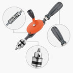 Double Pinions Crank Drilling Tool