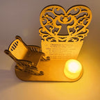 Christmas Memorial Candles Ornament In Memory of Loved Ones