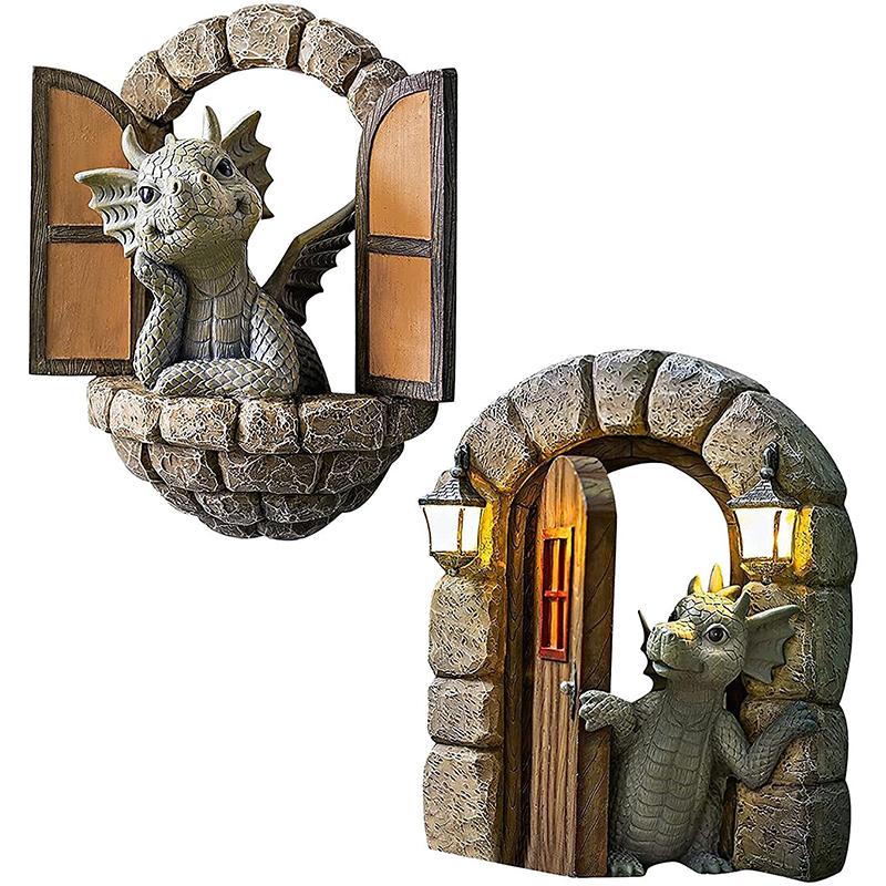 Sweet Dragon Sculpture Ornament