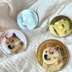 UV Color Print Dogecoin Commemorative Coin