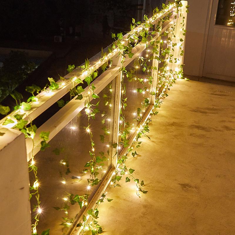 Solar Rattan LED Lights
