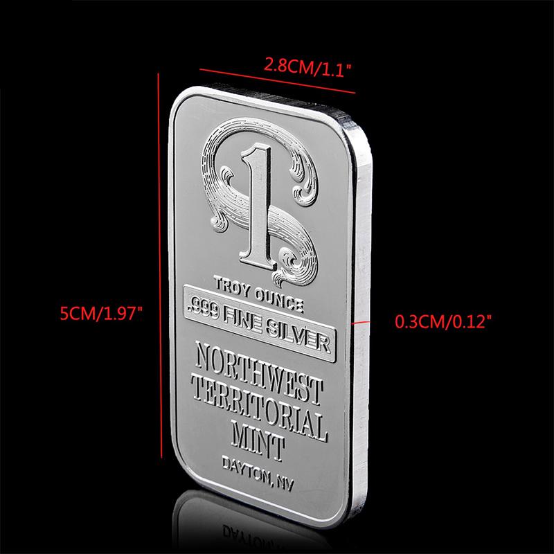 Fine silver-plated bar coin collection