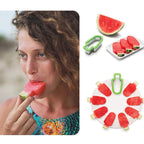 Ice mold popsicle watermelon piece model