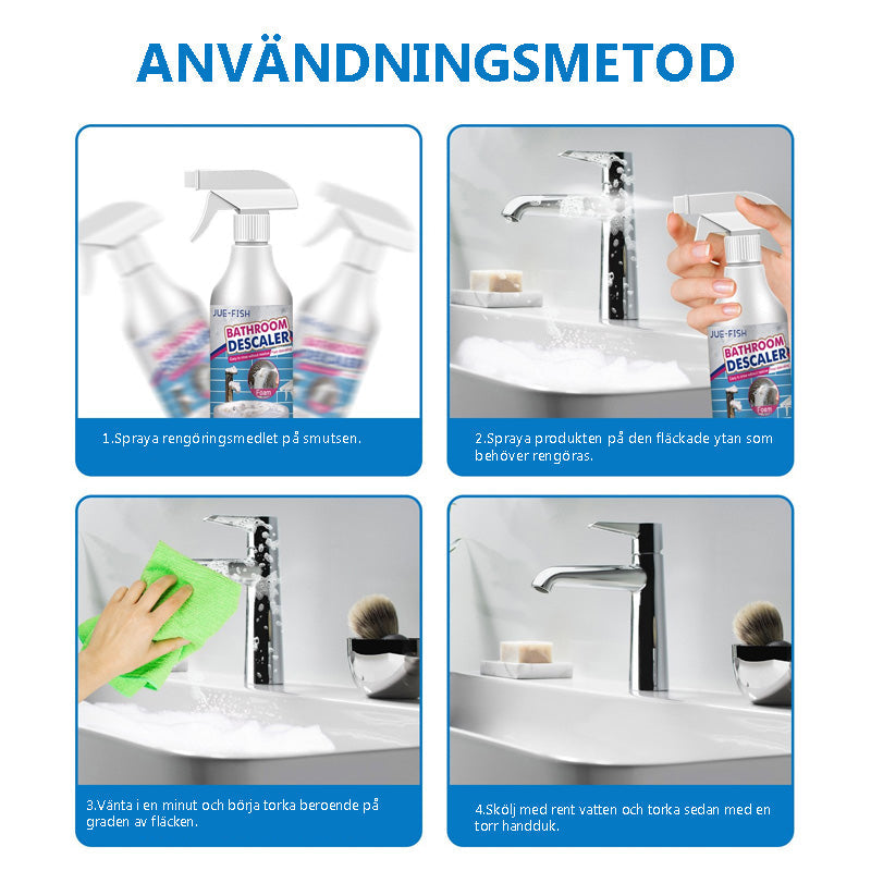 Multifunctional Bathroom Foam Cleaner