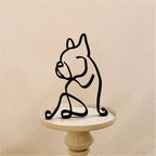 Dog Art Sculpture Home Decoration