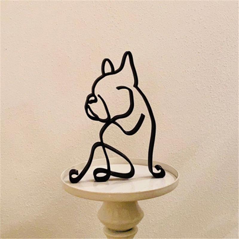 Dog Art Sculpture Home Decoration