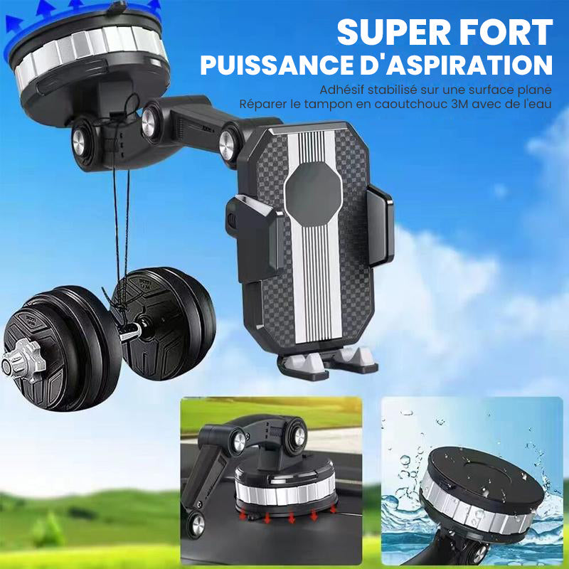Phone holder with super adhesion