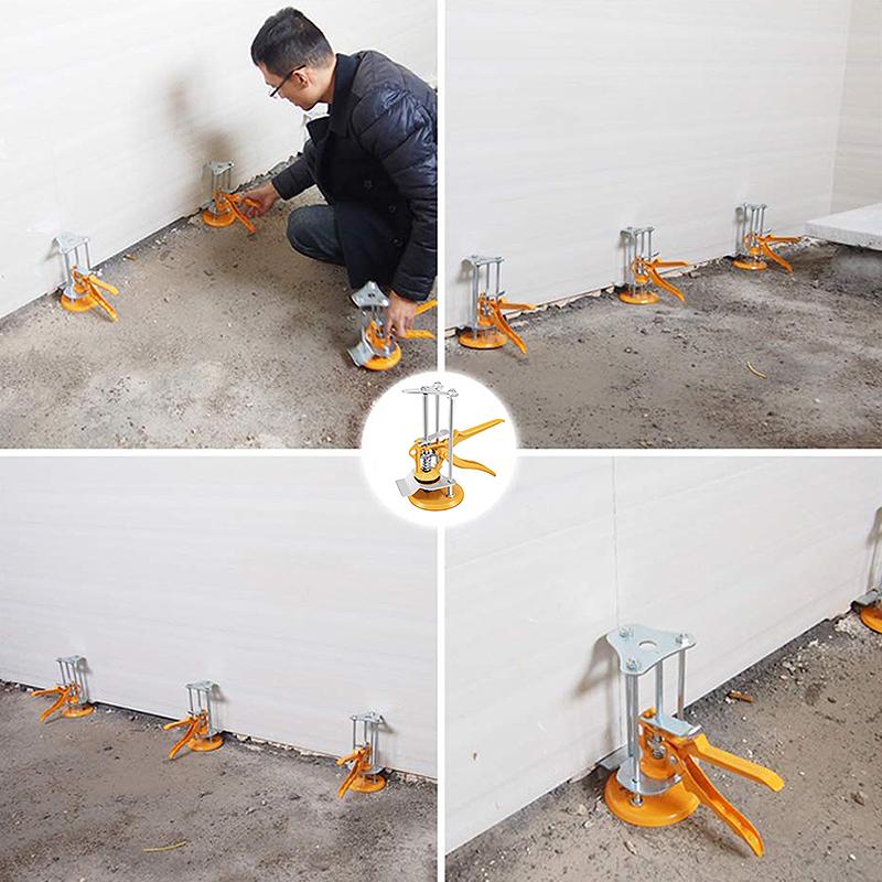 Wall tile level regulator height leveler