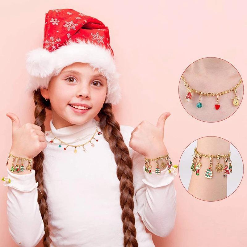 Advent calendar 24 days craft beads blind box Christmas gift bracelet
