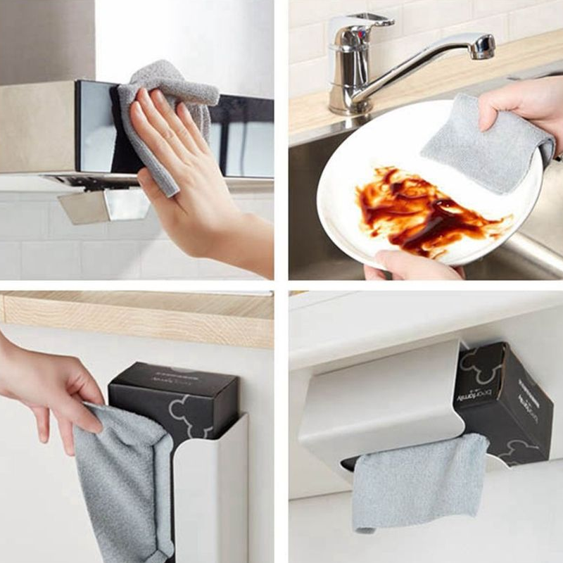 Expandable absorbent microfiber cloths