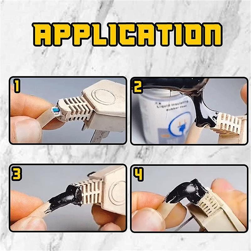 Waterproof insulating liquid glue