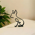 Dog Art Sculpture Home Decoration