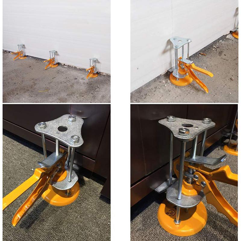 Wall tile level regulator height leveler