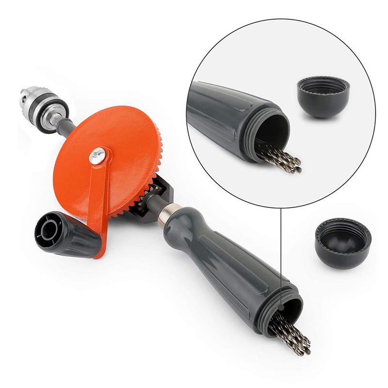 Double Pinions Crank Drilling Tool