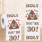 Poop Happy Birthday Printed Toilet Paper