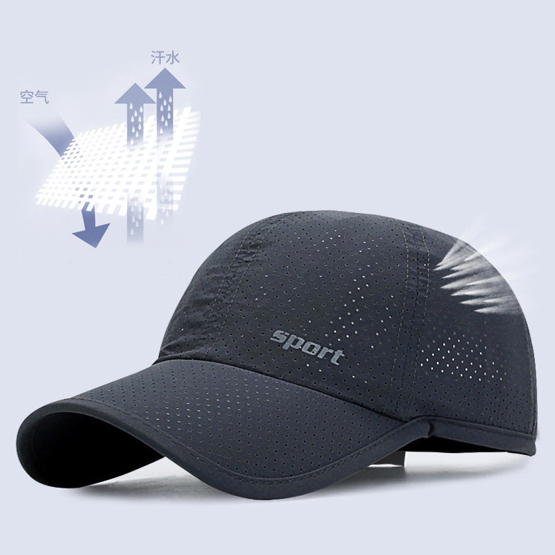 Breathable Sun Protection Cap with Brim