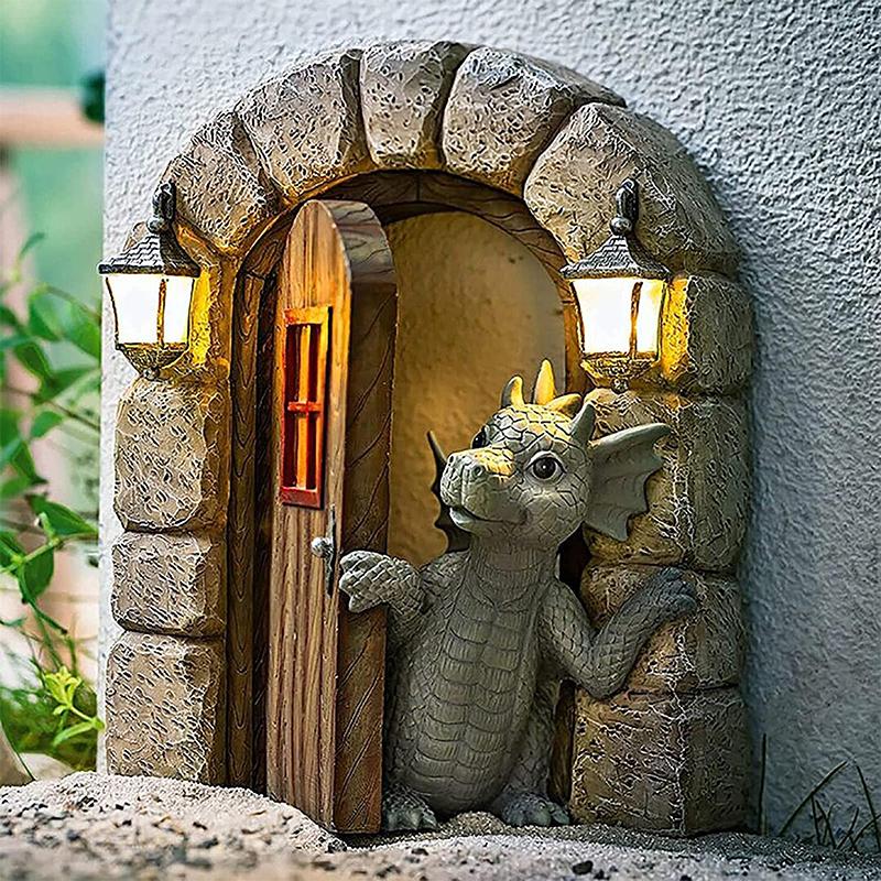 Sweet Dragon Sculpture Ornament