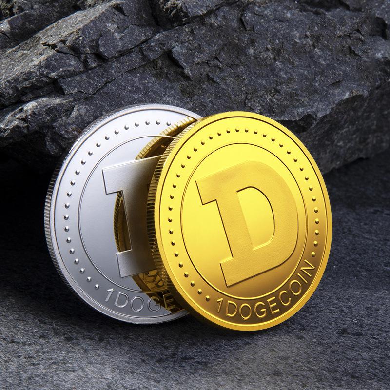 UV Color Print Dogecoin Commemorative Coin