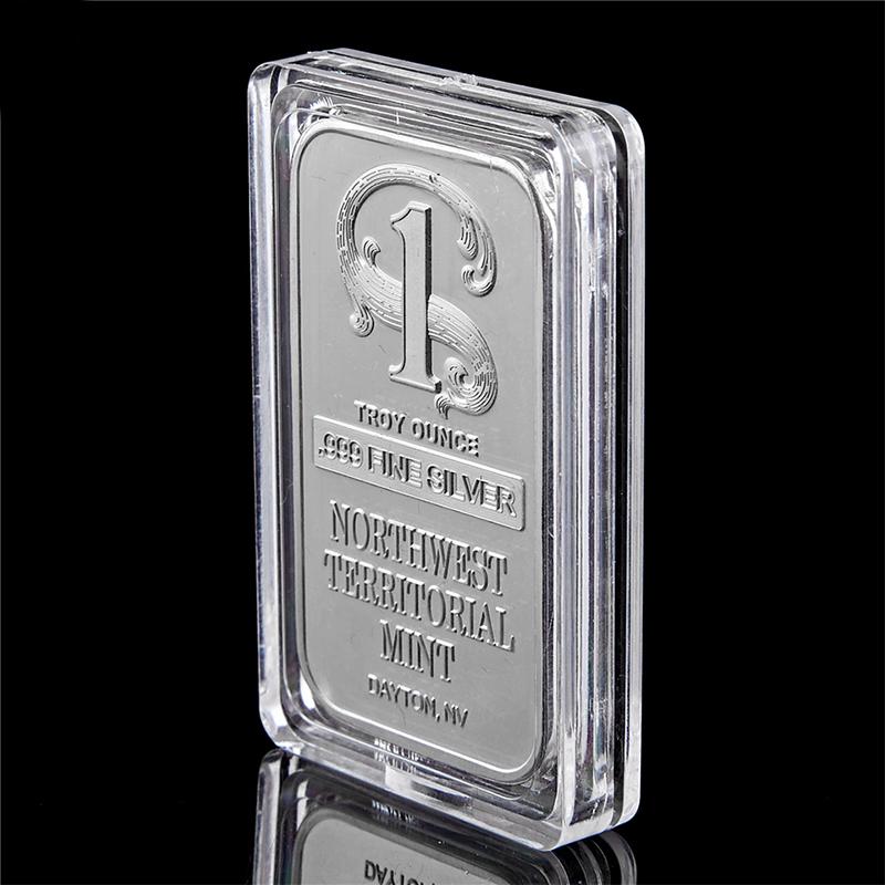 Fine silver-plated bar coin collection