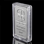 Fine silver-plated bar coin collection