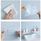 Bathroom 180° Rotatable Corner Punch-Free Rack