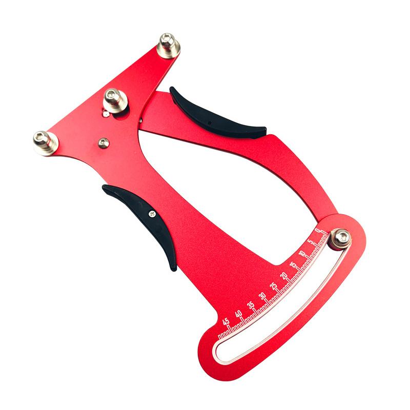 Bicycle spoke tension meter measuring tool