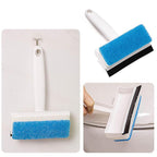 Double-sided window cleaning brush
