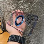 Transparent magnetic iPhone Case