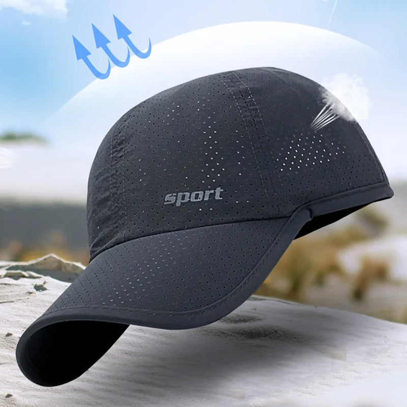 Breathable Sun Protection Cap with Brim
